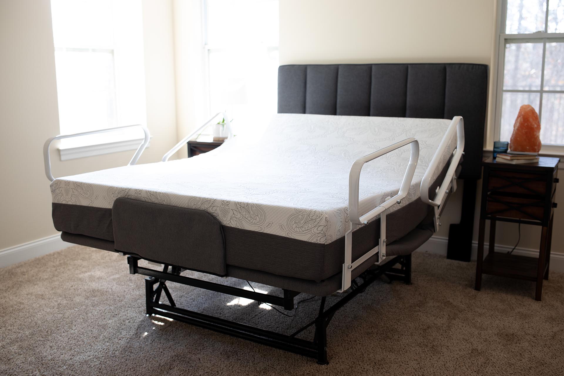 San Francisco 3 motor fully electric high low flexabed electric adjustable hospital bed