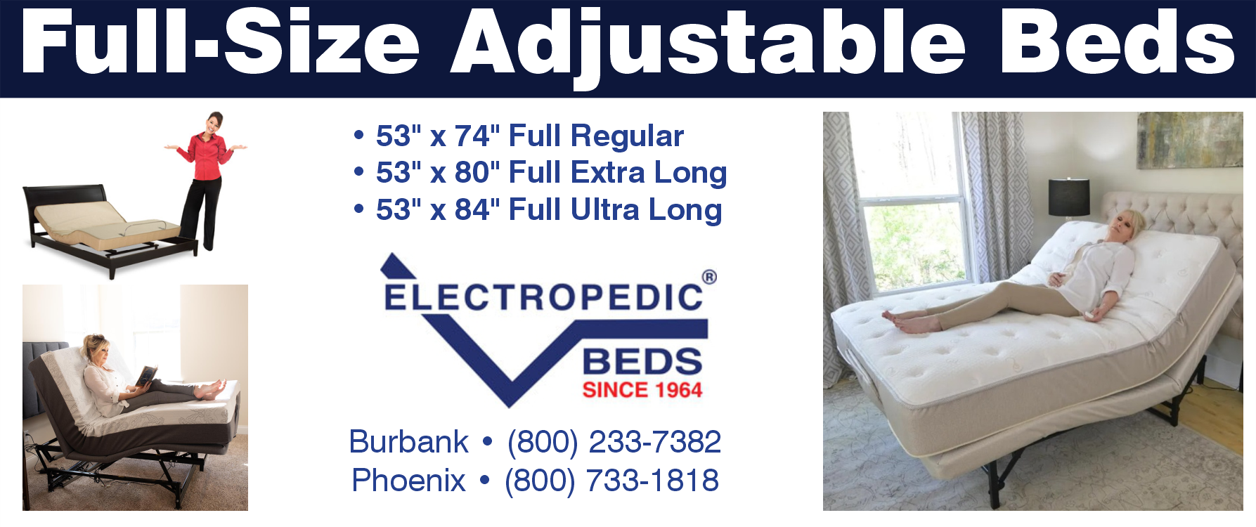 full regular double price electric adjustable bed motorized base foundation