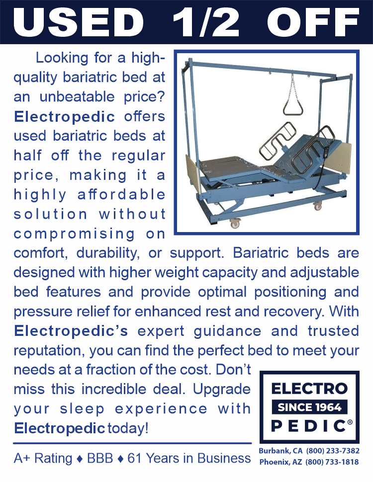 Heavy Duty Extra Wide Large Bariatric Electric Hospital Beds
